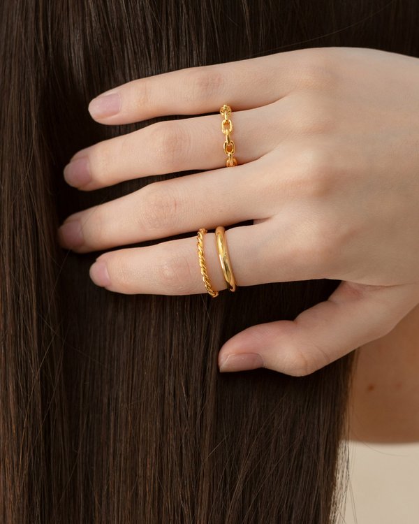 Jianna Ring in Gold (Size 17)