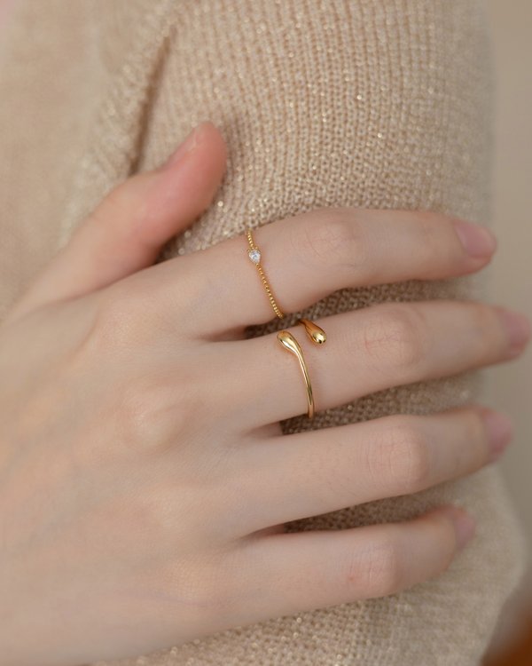 Alena Ring in Gold 