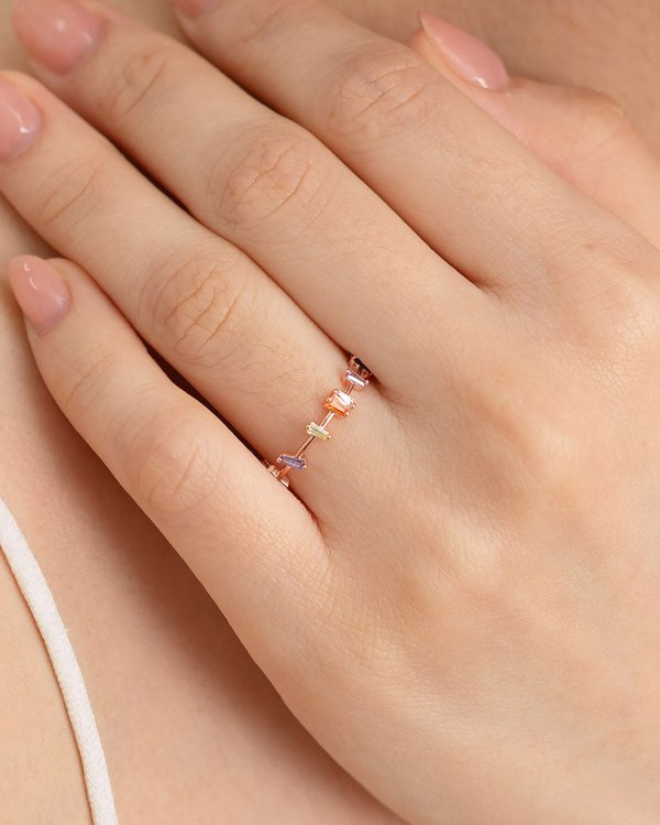 Silas Ring in Rose Gold (Size 16.5)