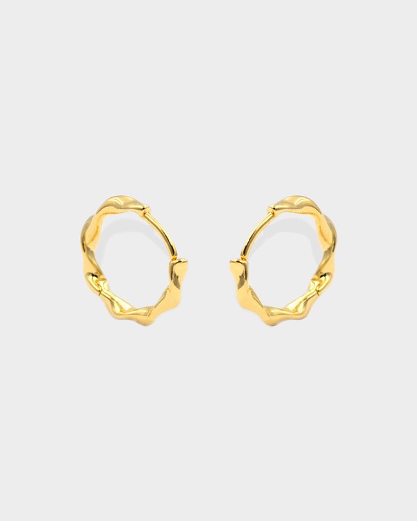 Maggie Earrings in Gold