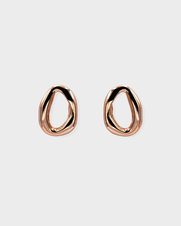 Payton Earrings in Rose Gold