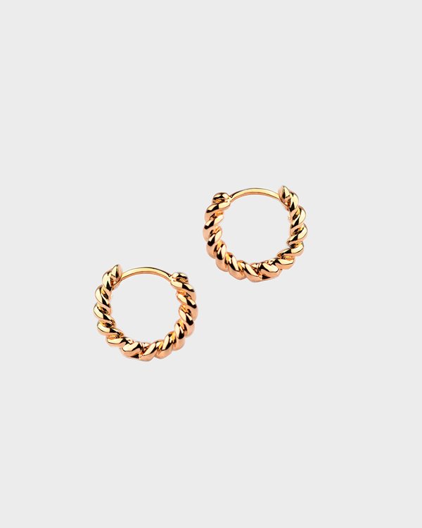 Rebecca Earrings in Rose Gold