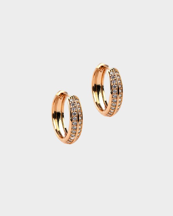 Kendall Earrings in Rose Gold