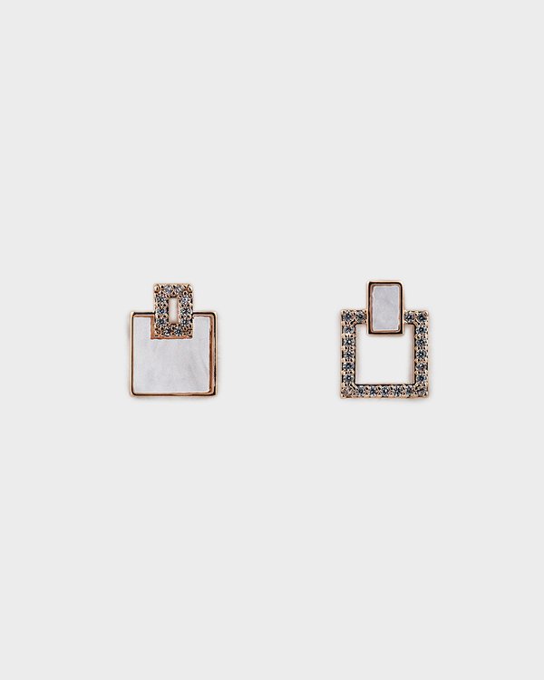 Addilyn Earrings in Rose Gold