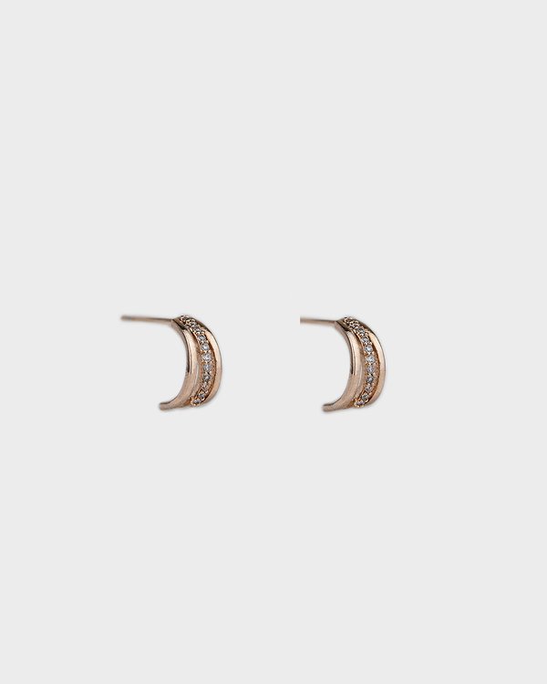 Elisa Earrings in Rose Gold