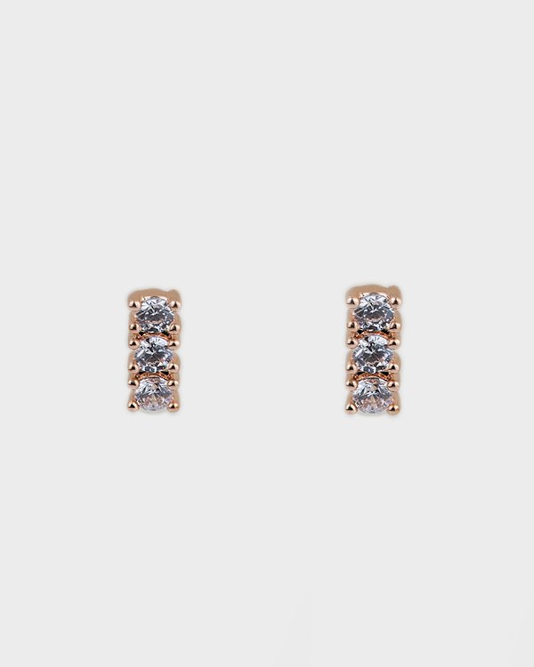 Regina Earrings in Rose Gold