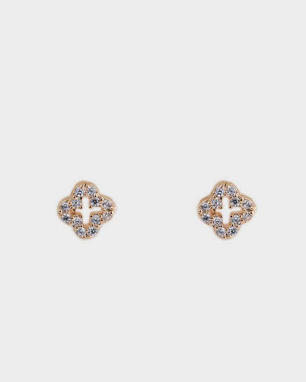 Ariah Earrings in Rose Gold