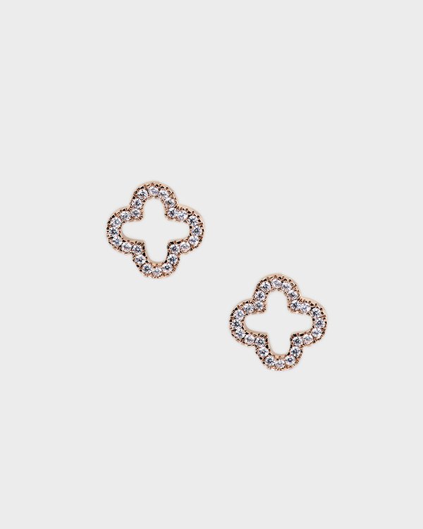 Jazlyne Earrings in Rose Gold