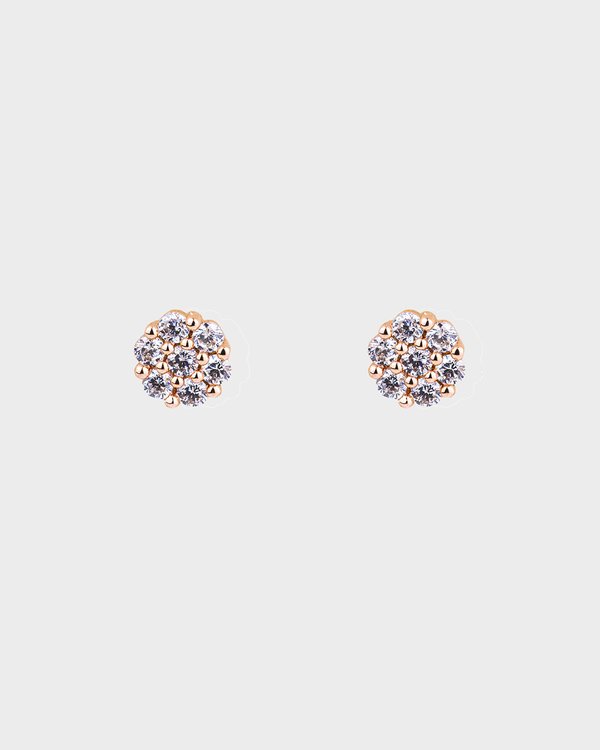 Alyson Earrings In Rose Gold