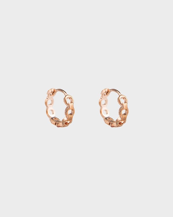 Candice Earrings in Rose Gold