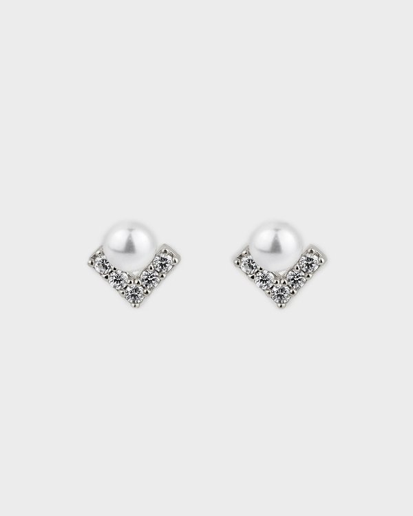 Myla Earrings in Silver