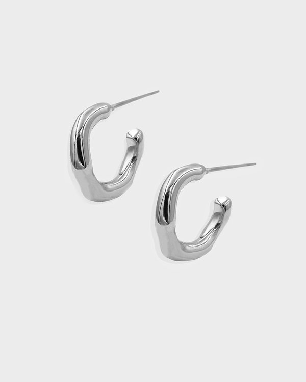 Teagan Earrings in Silver