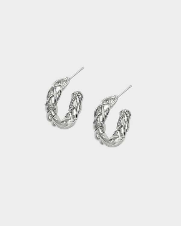 Haven Earrings in Silver