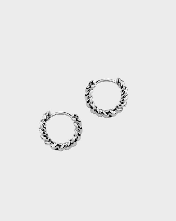 Rebecca Earrings in Silver