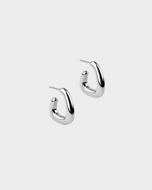 Nina Earrings in Silver