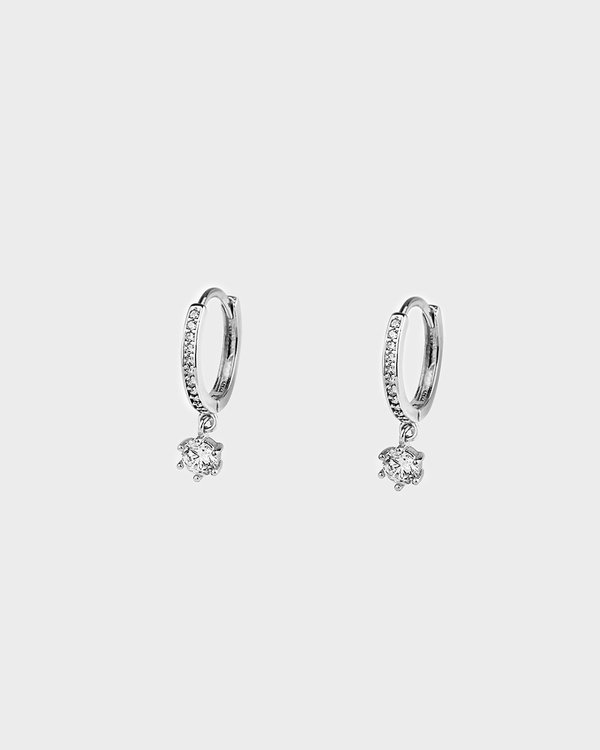 Danielle Earrings in Silver