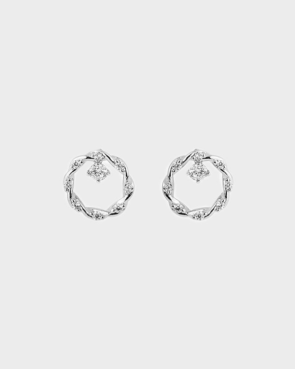 Lalita Earrings in Silver