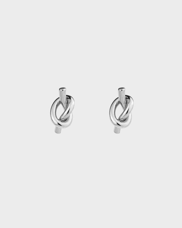 Kynlee Earrings in Rhodium