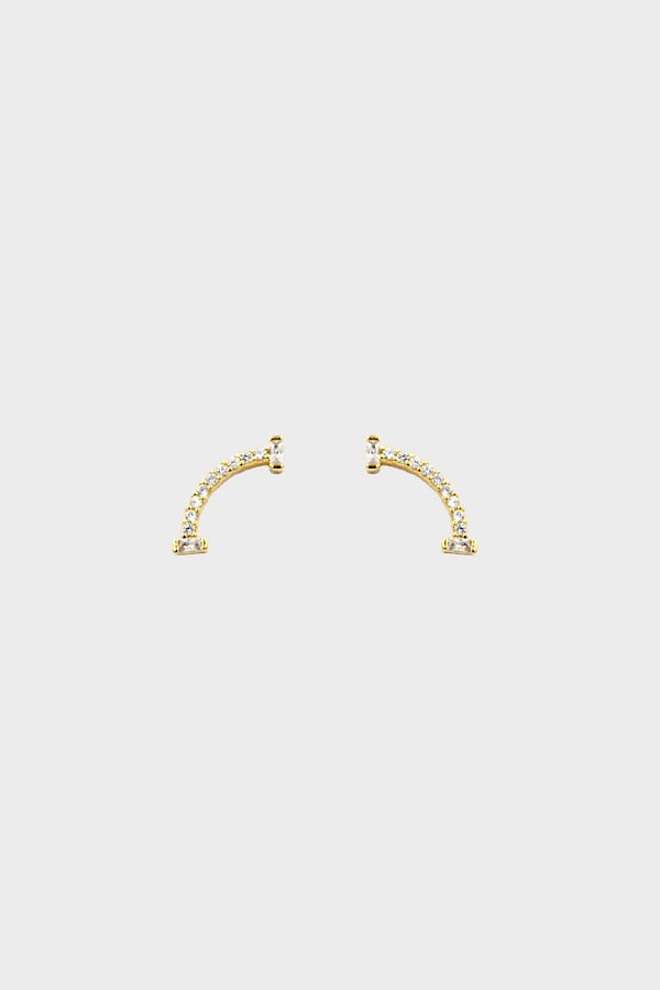 Frigga Earrings in Gold
